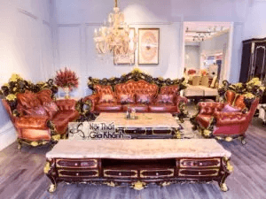 BỘ SOFA DÁT VÀNG – KÍCH THƯỚC KHỦNG THE KING